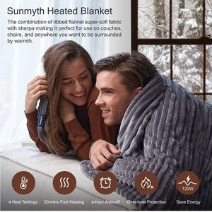 Bedding | Heated Throw Blanket | Poshmark